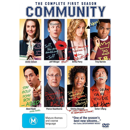Community The Complete First Season DVD Preowned: Disc Like New