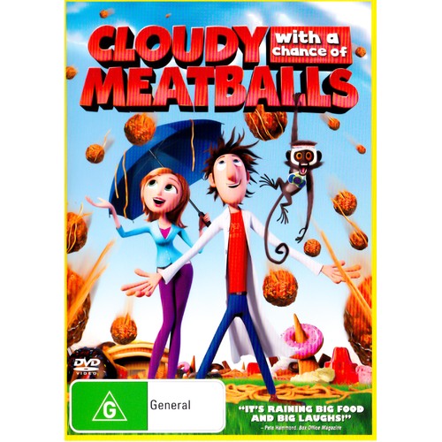 Cloudy With A Chance Of Meatballs DVD Preowned: Disc Like New