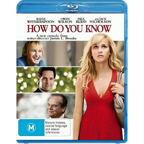 How Do You know? Blu-Ray Preowned: Disc Like New
