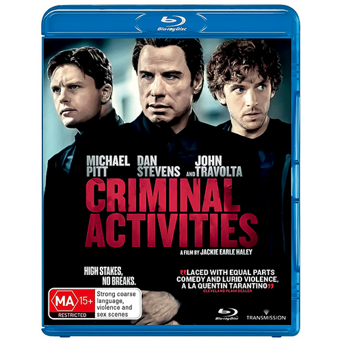 CRIMINAL ACTIVITIES Blu-Ray Preowned: Disc Like New