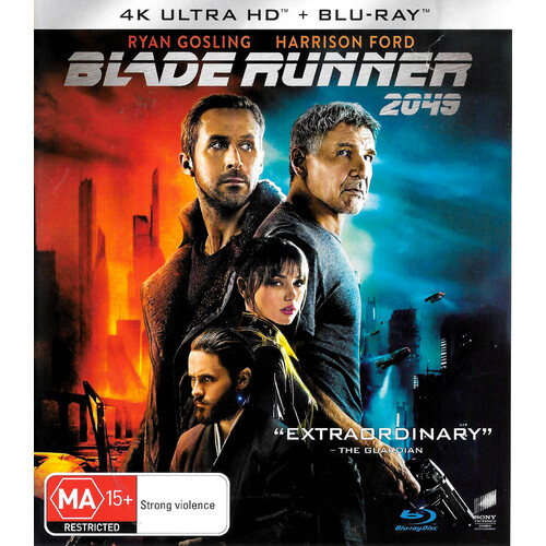 BLADE RUNNER 2049 Blu-Ray Preowned: Disc Like New