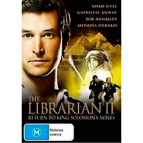 The Librarian Return To King Solomon&#39;s Mines - Noah Wyle, Gabrielle Anwar DVD Preowned: Disc Like New