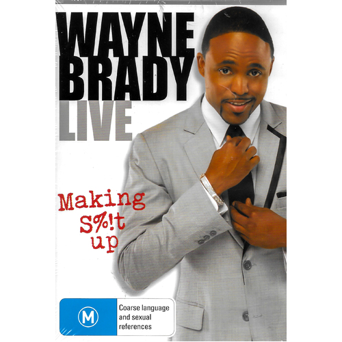WAYNE BRADY: MAKING S%!T UP DVD Preowned: Disc Like New