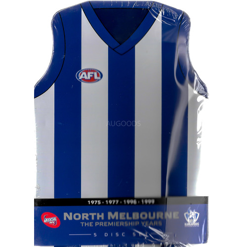 AFL: NORTH MELBOURNE The Premiership Years -Educational DVD PREOWNED: DISC LIKE NEW