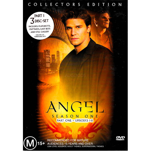 Angel Season 1 Part 1 Box Set DVD Preowned: Disc Like New