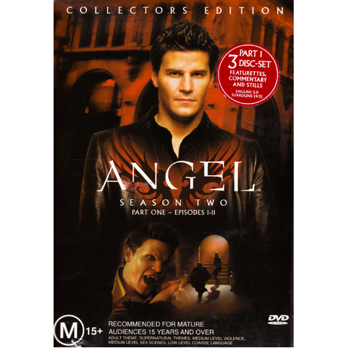 Angel-Season 2 Box Set-Part 1 Episodes 1-11 DVD Preowned: Disc Like New