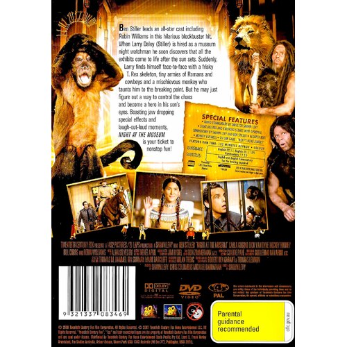 Night At The Museum DVD Preowned: Disc Like New