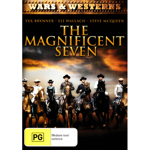 The Magnificent Seven (1960) Wars &amp; Westerns DVD Preowned: Disc Like New