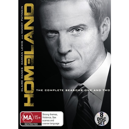 Homeland: Season 1 - 2 DVD Preowned: Disc Like New