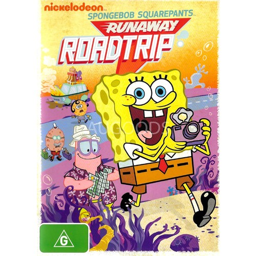 Spongebob Squarepants Runaway Roadtrip DVD Preowned: Disc Like New