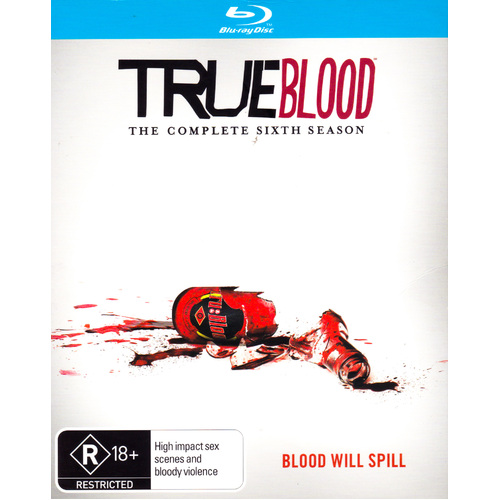 True Blood The Complete Sixth Season Blu-Ray Preowned: Disc Like New