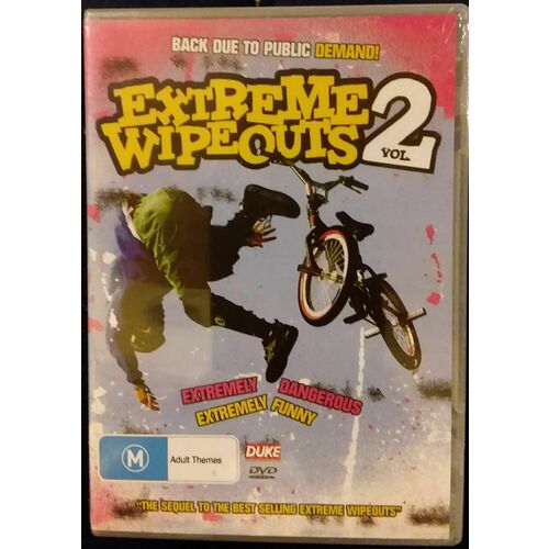 Extreme Wipeouts Vol 2, all region DVD Preowned: Disc Like New