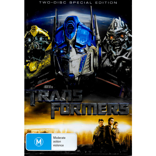TRANSFORMERS - TWO DISC SPECIAL EDITION DVD Preowned: Disc Like New