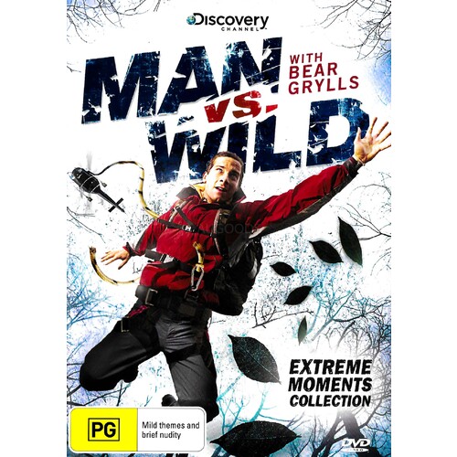 Man Vs Wild with Bear Grylls -Extreme Moments Collection DVD Preowned: Disc Like New