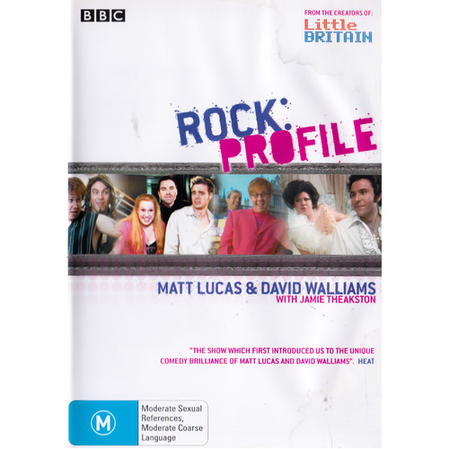 Rock Profiles - Matt Lucas &amp; David Walliams with Jamie Theakston DVD Preowned: Disc Like New