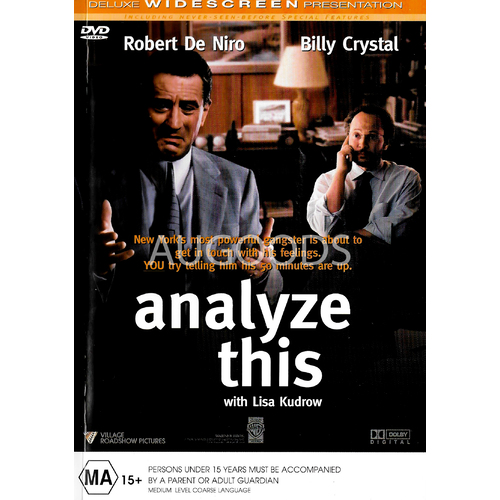 Analyze This DVD Preowned: Disc Like New