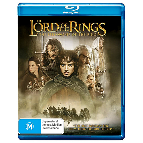 The Lord Of The Rings - The Fellowship Of The Ring Blu-Ray Preowned: Disc Like New