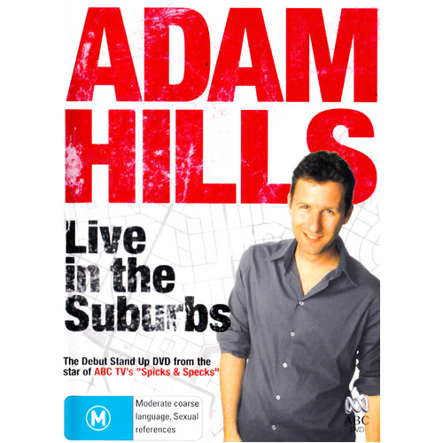 Adam Hills Live in the Suburbs DVD Preowned: Disc Like New