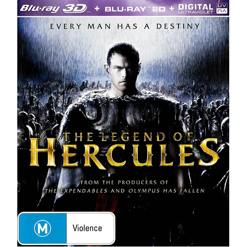 The Legend of Hercules 3D//UV Blu-Ray Preowned: Disc Like New