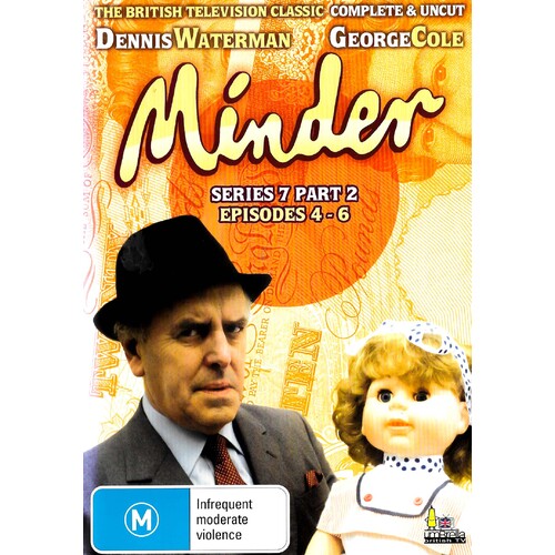 Minder Series 7 Part 2 Episodes 4-6 - DVD Series Rare Aus Stock Preowned: Excellent Condition