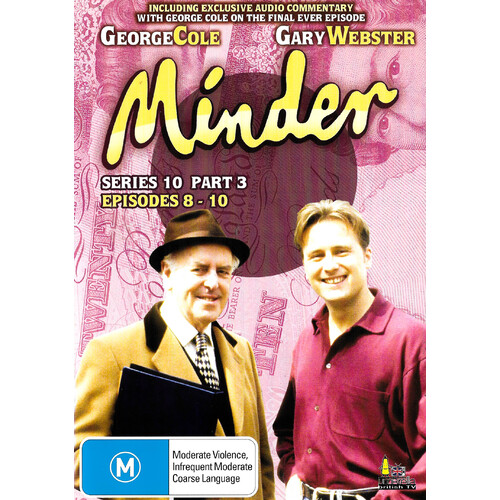Minder Series 10 Part 3 Episodes 8-10 -DVD Comedy Series Rare Aus Stock 