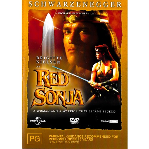 Red Sonja DVD Preowned: Disc Excellent