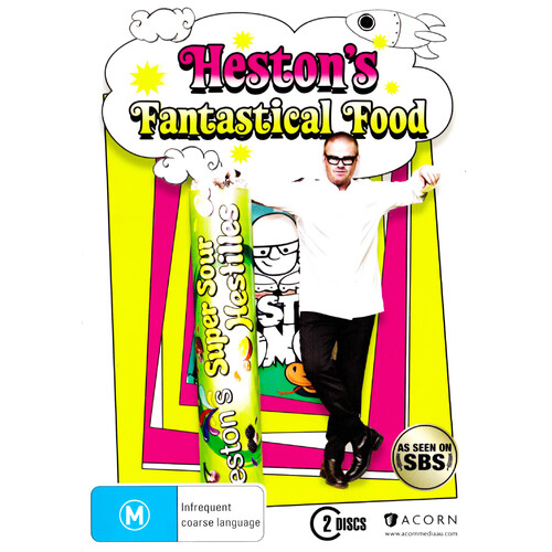 HESTON&#39;S FANTASTICAL FOOD DVD Preowned: Disc Excellent