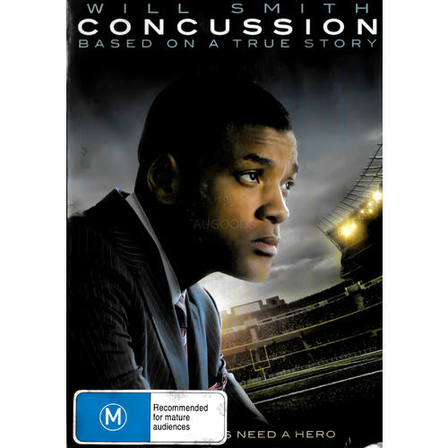 Concussion - Rare DVD Aus Stock Preowned: Excellent Condition