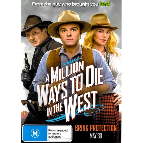 A Million Ways to Die in the West Region 1 USA DVD Preowned: Disc Excellent