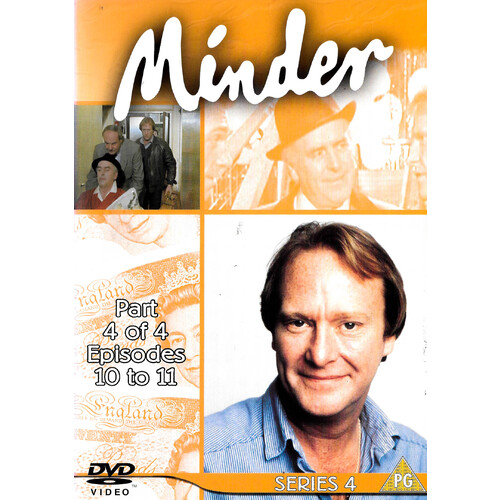 Minder Series 4 Part 4 Episodes 10-11 -DVD Comedy Series Rare Aus Stock 
