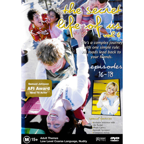 The Secret Life of Us Vol.6 Episodes 16-18 -Rare DVD Aus Stock Preowned: Excellent Condition