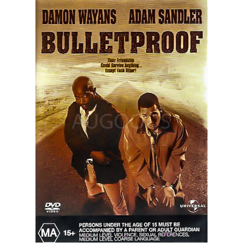 BULLETPROOF DVD Preowned: Disc Excellent