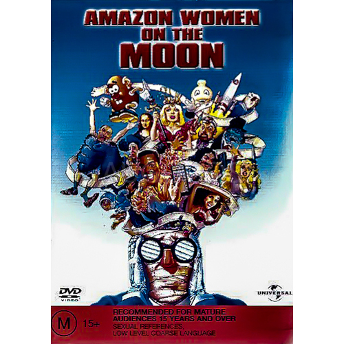 AMAZON WOMEN ON THE MOON -Rare DVD Aus Stock Animated Preowned: Excellent Condition