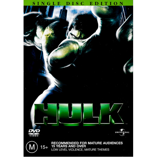 Hulk (Single Disc) DVD Preowned: Disc Excellent
