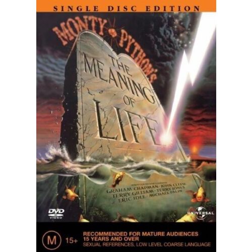 Monty Python&#39;s The Meanning of Life -Rare DVD Aus Stock Comedy Preowned: Excellent Condition
