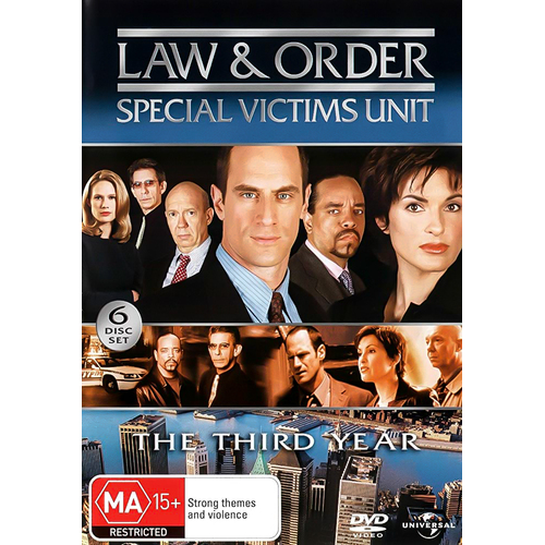 Law &amp; Order Special Victims Unit - Year 3 DVD Preowned: Disc Excellent
