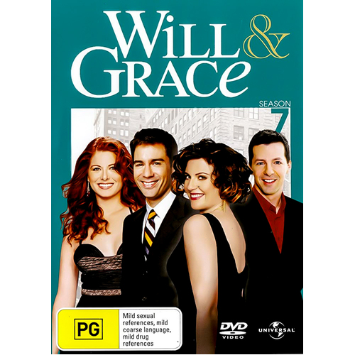 Will and Grace The Complete Series 7 DVD Preowned: Disc Excellent