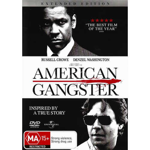 Amercian Gangster DVD Preowned: Disc Excellent
