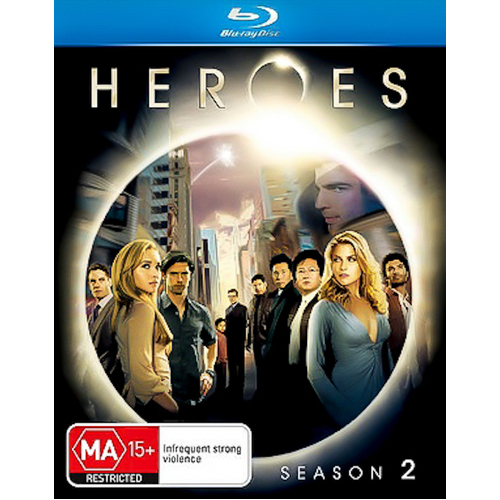 Heroes: Season 2 Blu-Ray Preowned: Disc Excellent
