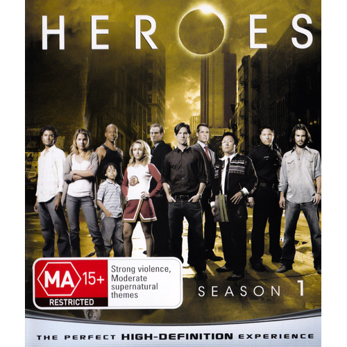 Heroes: Season 1 Blu-Ray Preowned: Disc Excellent