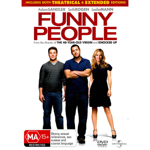 Funny People -Rare DVD Aus Stock Comedy Preowned: Excellent Condition