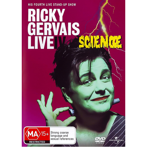Ricky Gervais: Live 4 Science DVD Preowned: Disc Excellent