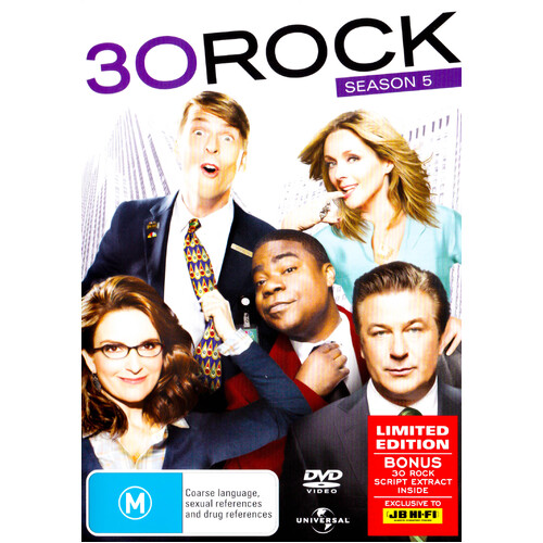 30 Rock (Season 5) Region 2, 4 DVD Preowned: Disc Excellent