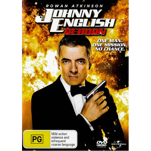Johnny English Reborn -Rare DVD Aus Stock Preowned: Excellent Condition