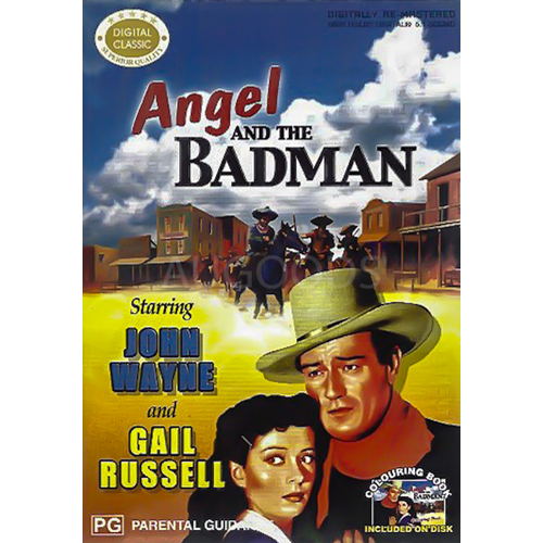 ANGEL AND THE BADMAN - Rare DVD Aus Stock Preowned: Excellent Condition