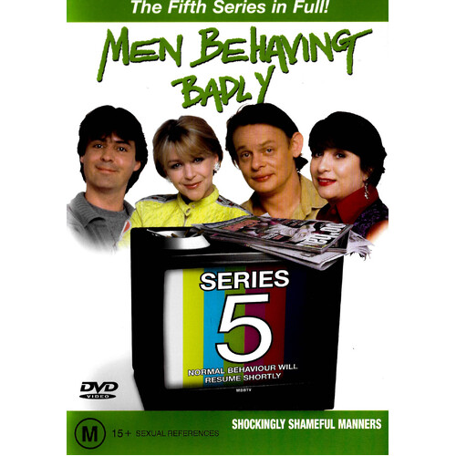 MEN BEHAVING BADLY SERIES 5 -Rare DVD Aus Stock Preowned: Excellent Condition