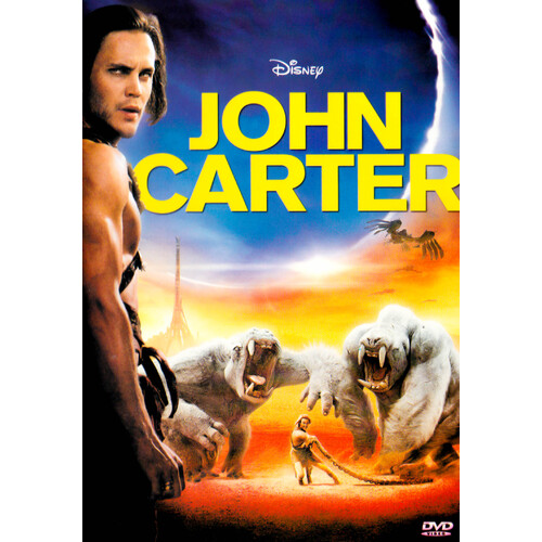 John Carter Region 1 USA DVD Preowned: Disc Excellent