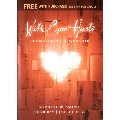 WITH OPEN HEARTS - A COMMUNITY IN WORSHIP -Rare Preowned DVD Excellent Condition Aus Stock -Music