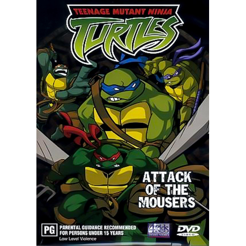Teenage Mutant Ninja Turtles (2003) - Vol. 1 Attack Of The Mousers DVD Preowned: Disc Excellent
