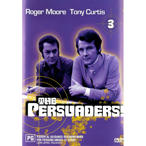 The Persuaders! 3 -Rare Aus Stock Comedy DVD Preowned: Excellent Condition